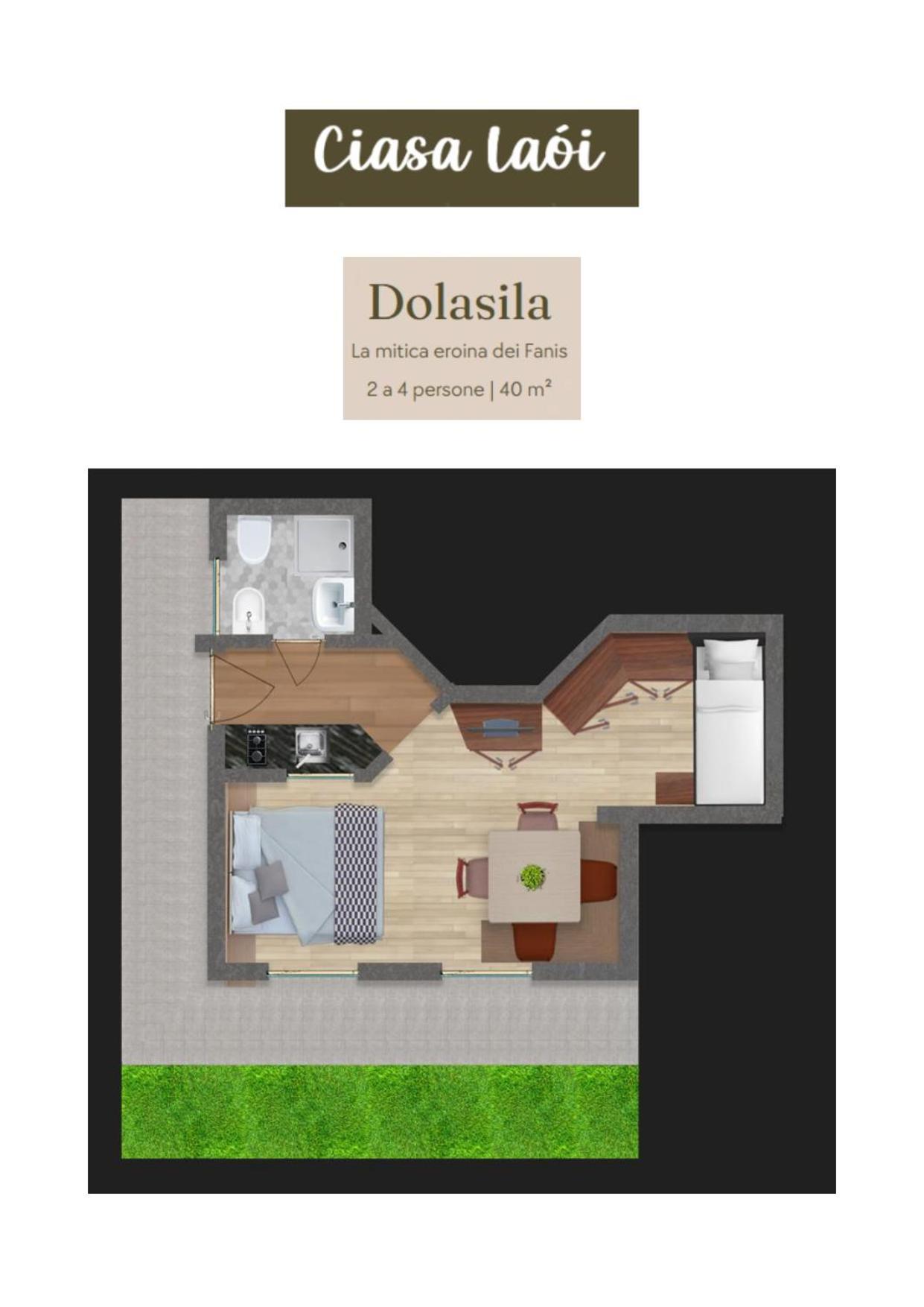 סאן קאסיאנו Apartment Ciasa Laoi מראה חיצוני תמונה