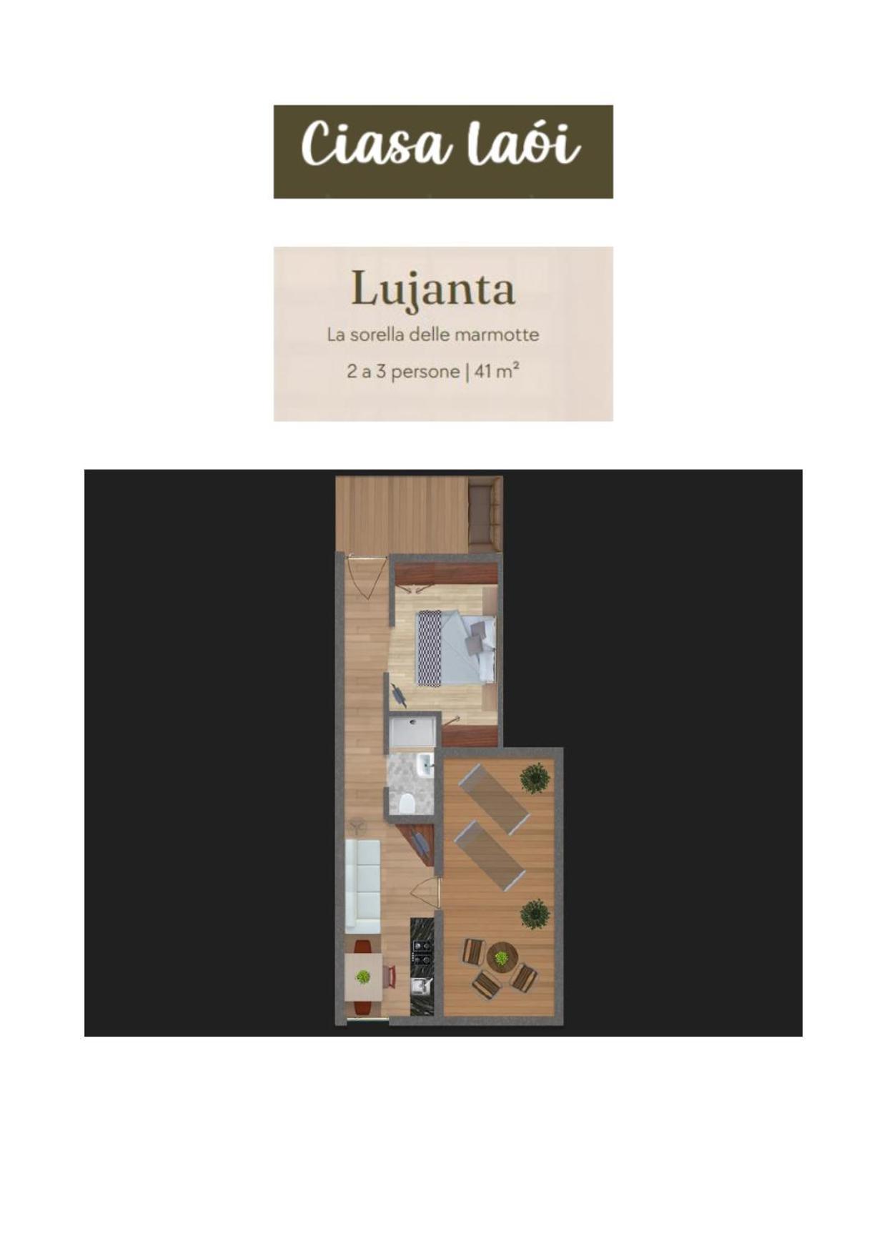 סאן קאסיאנו Apartment Ciasa Laoi מראה חיצוני תמונה